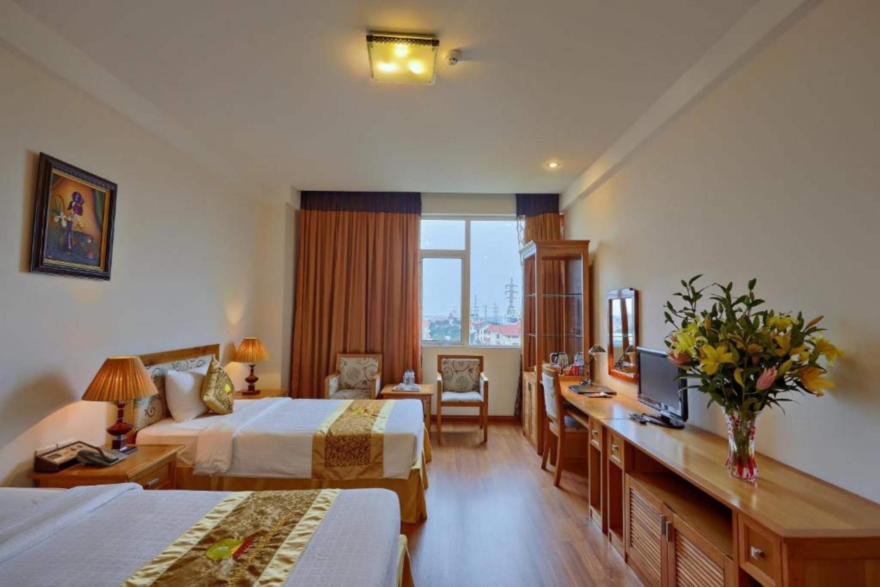 Hệ thống buồng phòng của Hoang Son Peace Hotel 